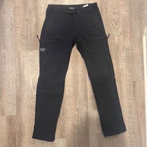 Arcteryx MX Gama pants black medium hiking backpacking mountaineering Gorpcore